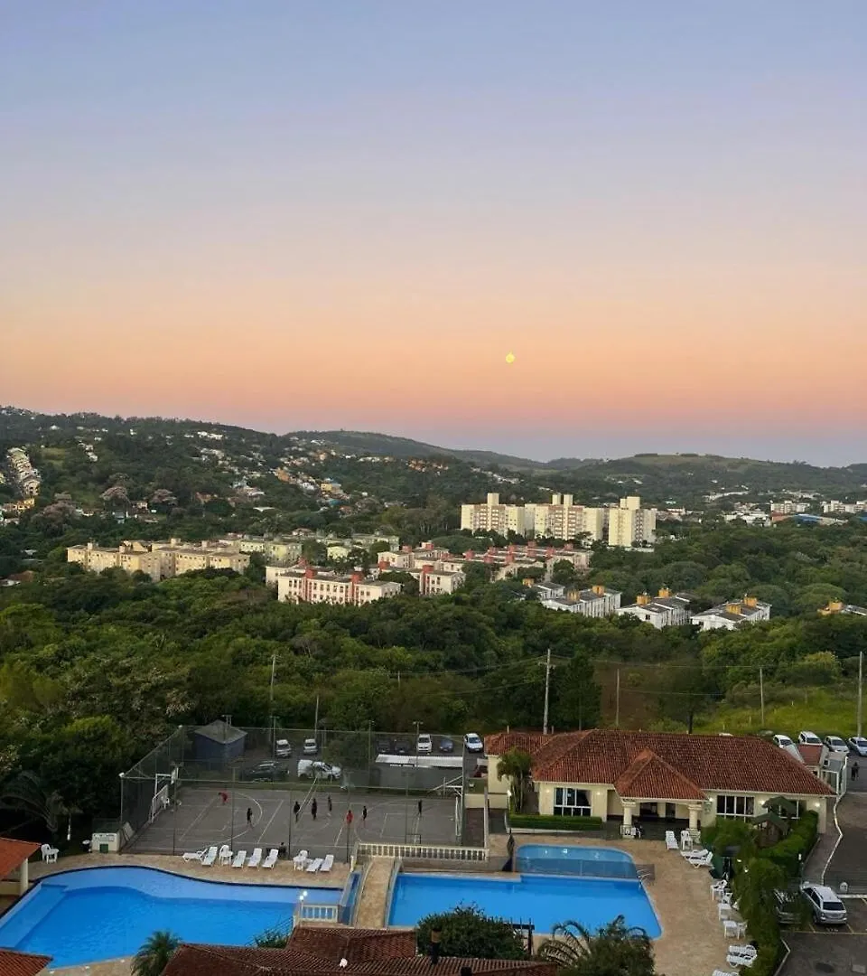 アパート Cobertura Duplex Com Vista E Jacuzzi Para 6 Pessoas ポルト・アレグレ